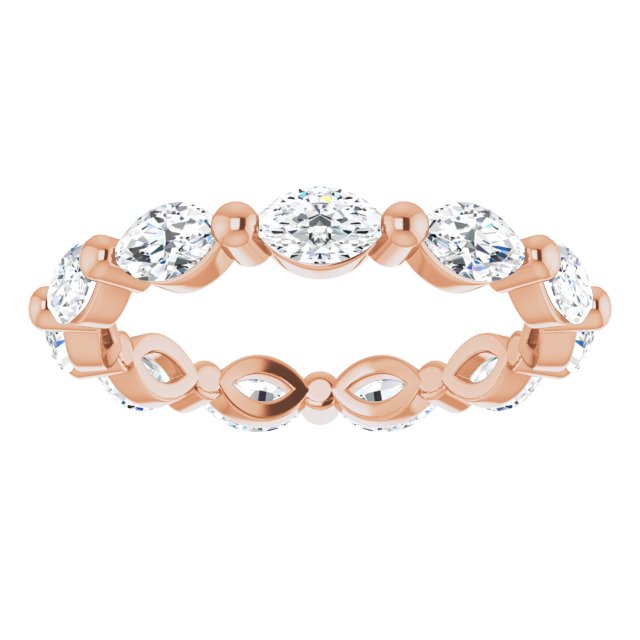 2.20 ct. Marquise Diamond Eternity Band-VIRABYANI